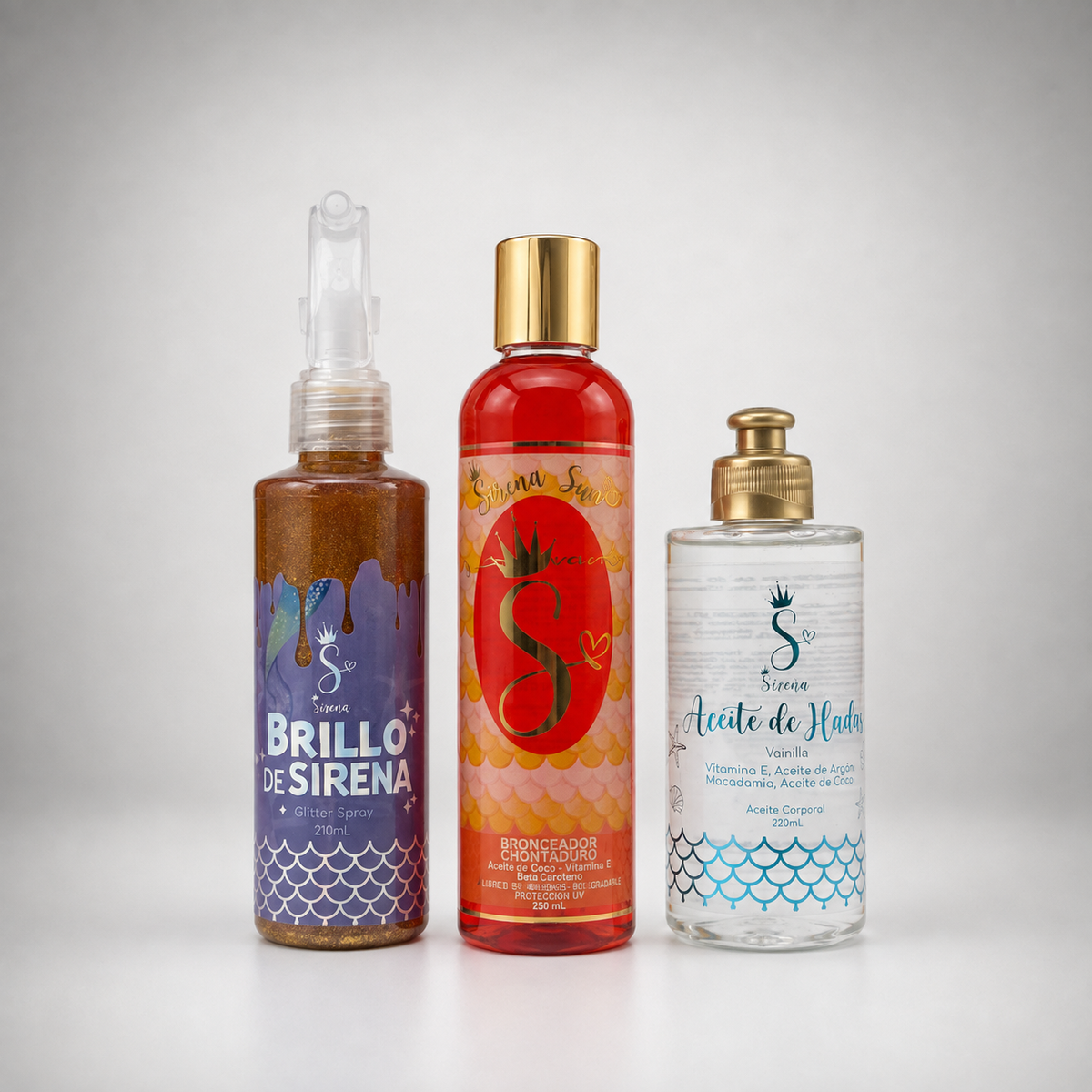 kit Bronceador Sirena