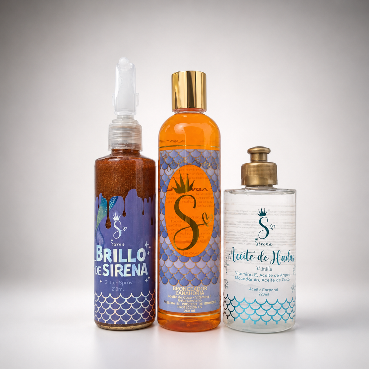 kit Bronceador Sirena